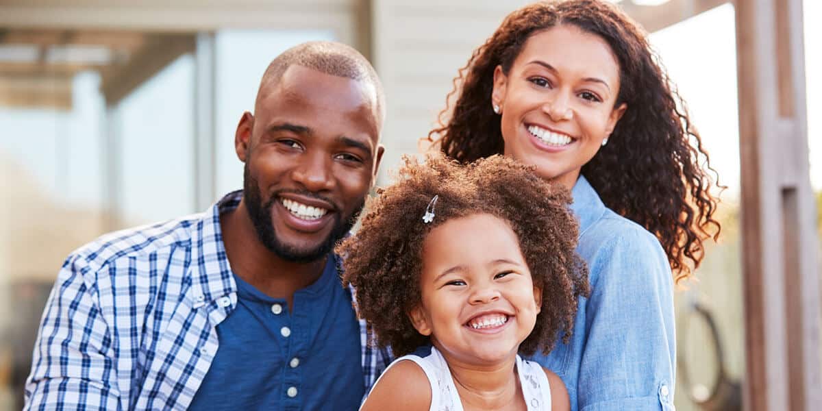 Family Smiling Restorative Image